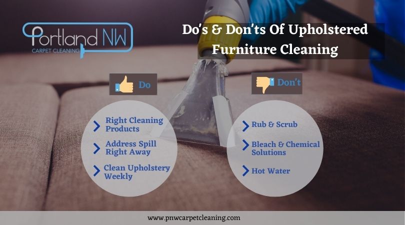 Do’s And Don’ts Of Upholstered Furniture Cleaning